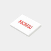 Ihr Name hier! Post-it Klebezettel (angewinkelt)