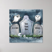 Ihr Name hier Spooky, gruseliges Halloween