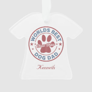 Ihr Name Hund Vater Chow Chow hässlich Sweater Ornament