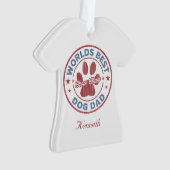 Ihr Name Hund Vater Chow Chow hässlich Sweater Ornament (Vorderseite)