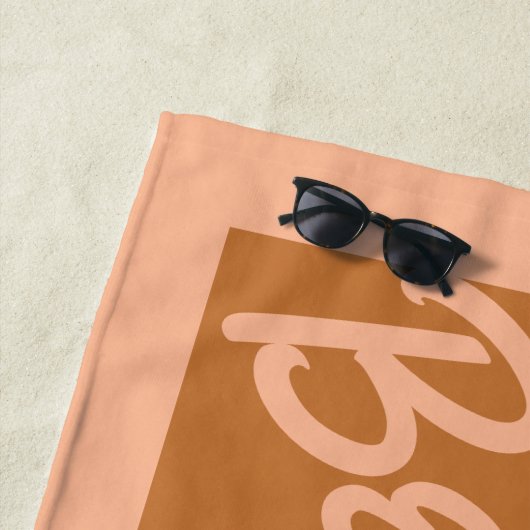 IHR Name, IHR kundenspezifisches Badetuch des (Beispiel)