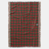 Ihr Name / Ihre Initialen auf Boyd Clan Family Tar Decke (Vorderseite Vertikal)