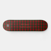 Ihr Name / Ihre Initialen auf Boyd Clan Family Tar Skateboard (Horizontal)