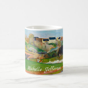 Ihr Name Impressionist Pastoral Gemälde Gauguin Kaffeetasse
