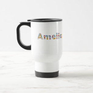 Ihr Name in künstlerischen Blumenbriefen / Amelia Reisebecher