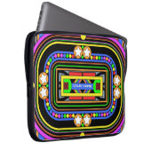 Ihr Name in Lights Laptopschutzhülle (Vorne Rechts)