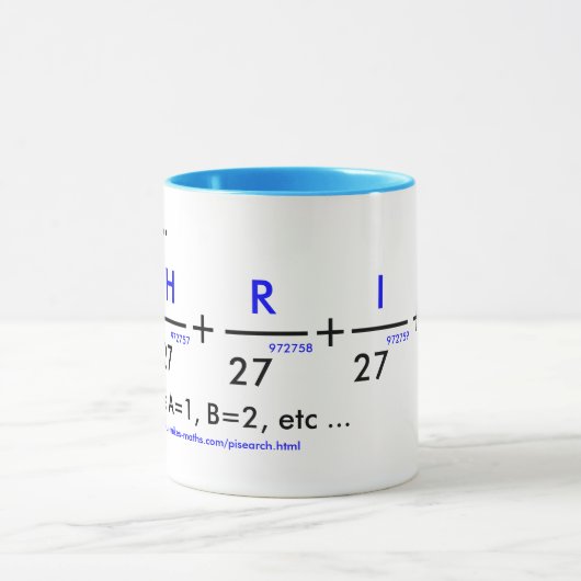 Ihr Name in PU - kundengerecht! Tasse (Zentrum)