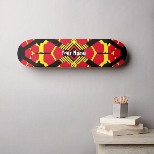Ihr Name - individuell anpassbares Skateboard (Wandkunst (Horz))