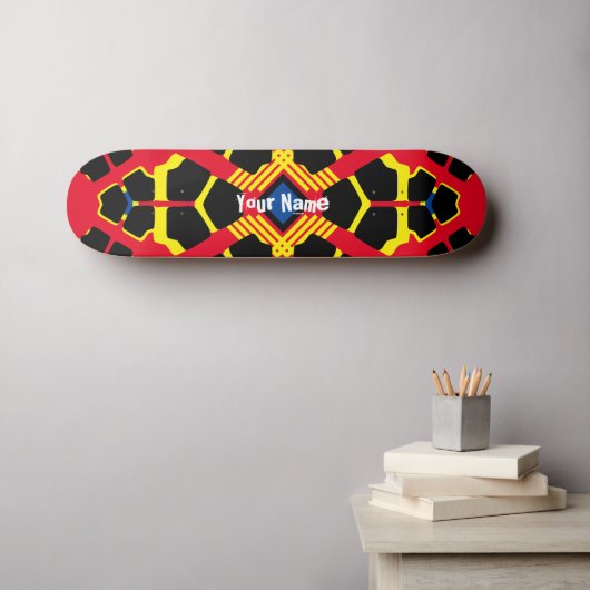 Ihr Name - individuell anpassbares Skateboard (Wandkunst (Horz))