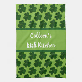 Ihr Name Irish Kitchen St Patrick's Day Geschirrtuch