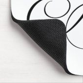 Ihr Name ist Ava Calligrafy Mousepad (Ecke)