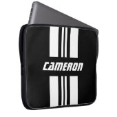 Ihr Name ist eine vollständig angepasste Farbe, di Laptopschutzhülle (Vorne Rechts)