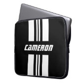 Ihr Name ist eine vollständig angepasste Farbe, di Laptopschutzhülle (Vorderseite Links)