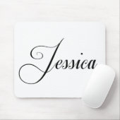 Ihr Name ist Jessica Calligrafy Mousepad (Mit Mouse)