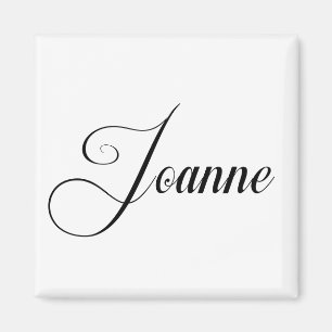 Ihr Name ist Joanne Calligraphy Magnet
