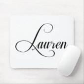 Ihr Name ist Lauren Calligraphy Mousepad (Mit Mouse)