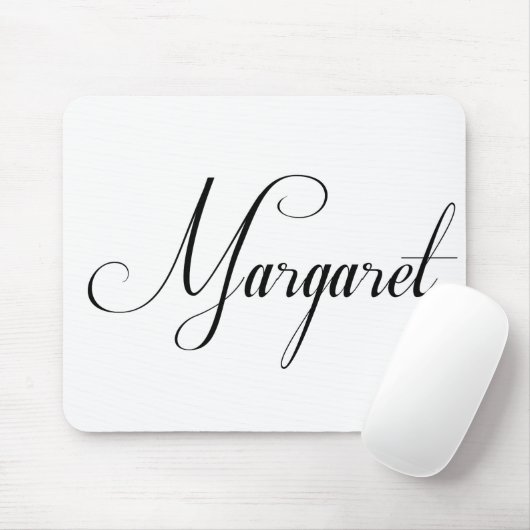 Ihr Name ist Margaret Calligraphie Mousepad (Mit Mouse)