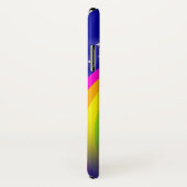 Ihr Name ist regenblau pink Case-Mate iPhone Hülle (Hinten/Rechts)