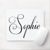 Ihr Name ist Sophie Calligrafie Mousepad (Mit Mouse)