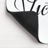 Ihr Name ist Victoria Calligraphie Mousepad (Ecke)