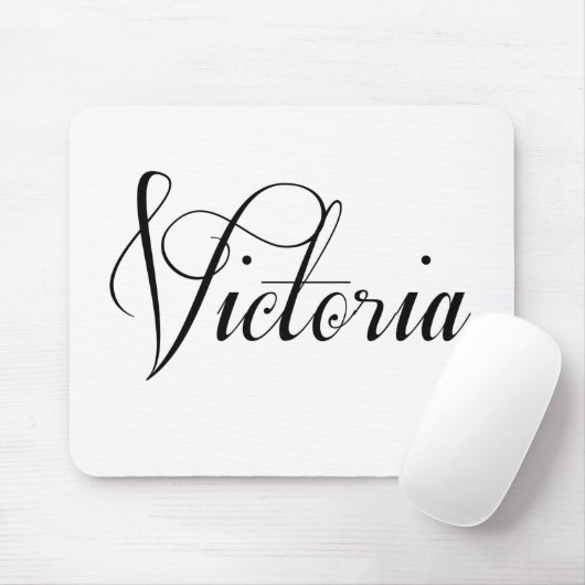 Ihr Name ist Victoria Calligraphie Mousepad (Mit Mouse)