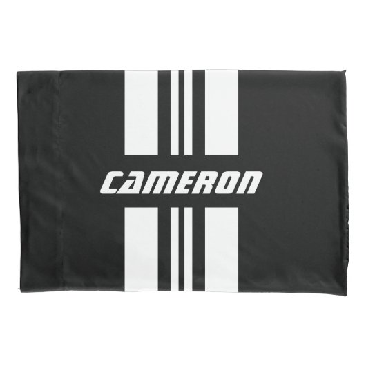 Ihr Name ist voll benutzerdefiniert gestrichene St Kissenbezug (Vorderseite)