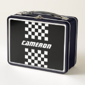 Ihr Name ist vollständig bearbeitbare Farben geprü Metall Brotdose (Vorderseite)