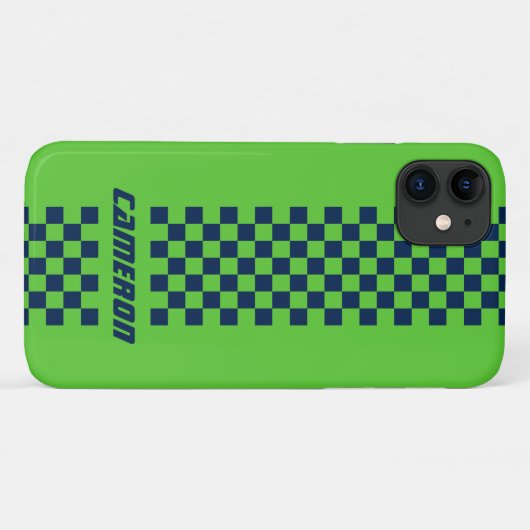 Ihr Name ist vollständig benutzerdefiniert, geprüf Case-Mate iPhone Hülle (Rückseite (Horizontal))