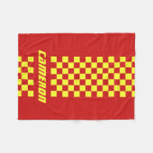 Ihr Name ist vollständig benutzerdefiniert, geprüf Fleecedecke (Vorderseite (Horizontal))