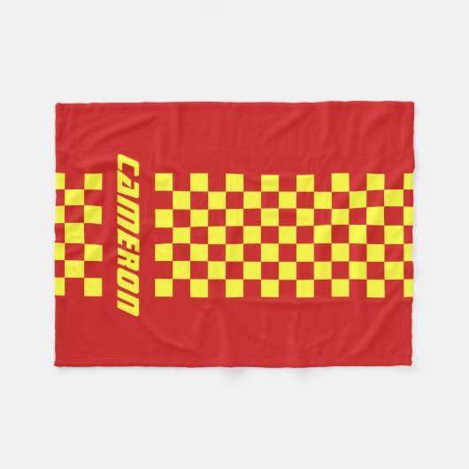 Ihr Name ist vollständig benutzerdefiniert, geprüf Fleecedecke (Vorderseite (Horizontal))