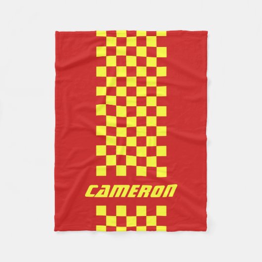 Ihr Name ist vollständig benutzerdefiniert, geprüf Fleecedecke (Vorderseite)