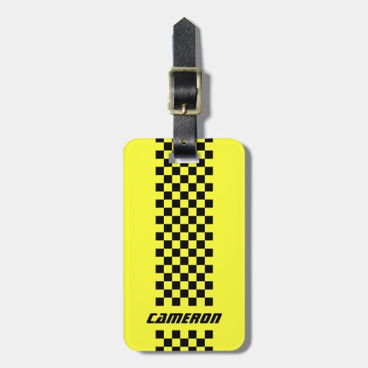 Ihr Name ist vollständig benutzerdefiniert, geprüf Gepäckanhänger (Vorderseite vertikal)