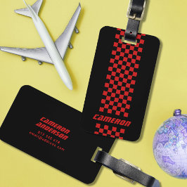 Ihr Name ist vollständig benutzerdefiniert, geprüf Gepäckanhänger