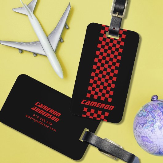 Ihr Name ist vollständig benutzerdefiniert, geprüf Gepäckanhänger