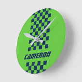 Ihr Name ist vollständig benutzerdefiniert, geprüf Runde Wanduhr (Winkel)