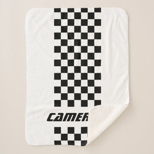 Ihr Name ist vollständig benutzerdefiniert, geprüf Sherpadecke (Vorderseite)