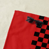 Ihr Name ist vollständig benutzerdefiniert, geprüf Strandtuch (Beispiel)