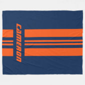 Ihr Name ist vollständig benutzerdefiniert gestric Fleecedecke (Vorderseite (Horizontal))