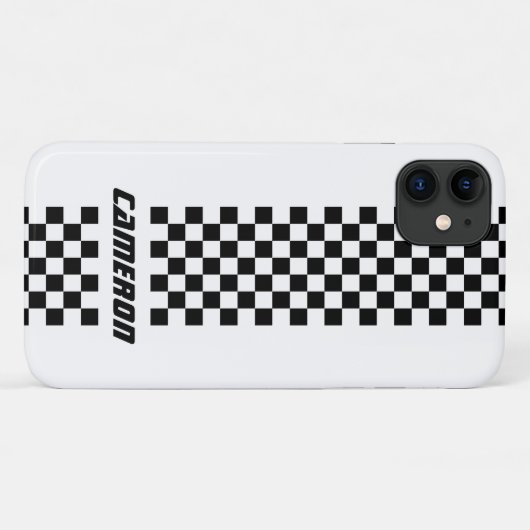 Ihr Name ist vollständig benutzerdefinierter Farbs Case-Mate iPhone Hülle (Rückseite (Horizontal))