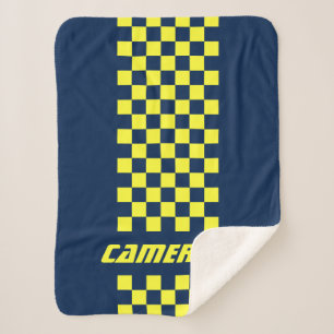 Ihr Name ist vollständig benutzerdefinierter Farbs Sherpadecke