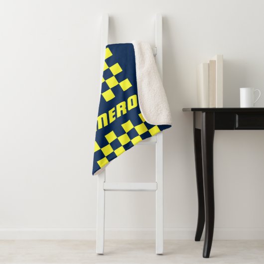 Ihr Name ist vollständig benutzerdefinierter Farbs Sherpadecke (Beispiel)