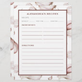 Ihr Name Knoblauchrezeptorenwickler einfügen (Vorne/Hinten)