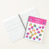 Ihr Name, Kochbuch, Kuchen, hübsche Farbe Notizblock (Innenseite)