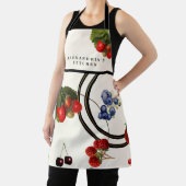 Ihr Name Küche Hütte Berry Print Muster Schürze (InSitu)