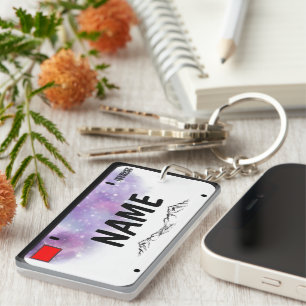 Ihr Name Lizenzplakat Starry Skies Schlüsselanhänger