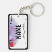 Ihr Name Lizenzplakat Starry Skies Schlüsselanhänger (Rückseite)