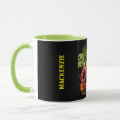 Ihr Name Marac und Cuatro Trini Christmas BLACK Tasse (Links)