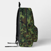 Ihr Name Militärische grüne Camouflage verborgen m Bedruckter Rucksack (Links)