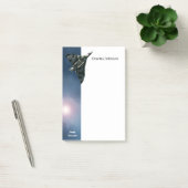 Ihr Name, militärisches Flugzeug, Avro Vulkan Post-it Klebezettel (Büro)