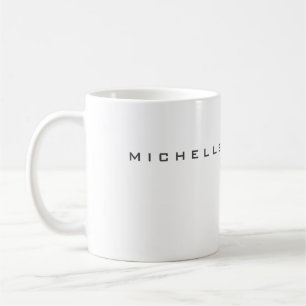 Ihr Name Minimalistisch Beruflicher moderner Kaffe Kaffeetasse